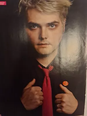 Gerard Way My Chemical Romance A4 Poster Kerrang Magazine Uk  • £11.49