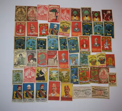 100 Pcs Sweden Matchbox Labels Box Size Lot 4 • $8