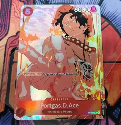 Portgas D. Ace	Gift Collection 2023	P-028	Alt Art		Holo Foil Rare	One Piece Card • $9.98