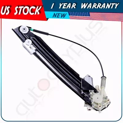 Fits BMW 525i 528i 540i M5 E39 Rear Left With Motor New Power Window Regulator • $45.99