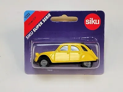 $12.99 • Buy Vintage SIKU Super Serie - Citroen 2CV - Yellow #1032 NIP Sealed