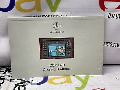 Mercedes-Benz W210 W208 CLK 2002 Front Dash COMAND Operator's Manual OEM • $43