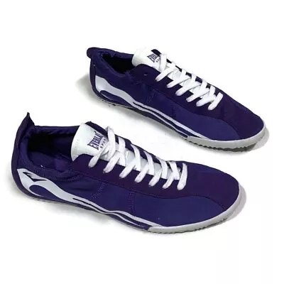 Vintage Everlast PURPLE White Low ToP BOXING Training Womens US Size 10 Shoe • $17.99