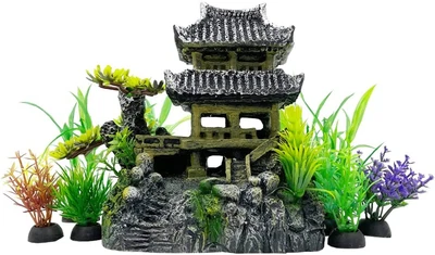 $36.39 • Buy Fish Tank Decorations Aquarium Decoration Small Betta Tank Ornaments Accessories
