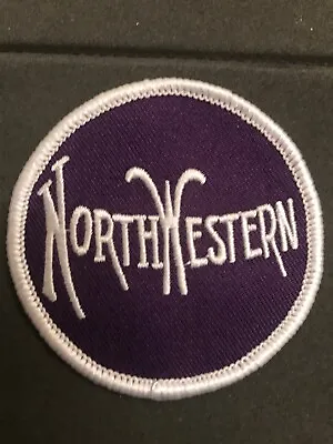 $6.99 • Buy NorthWestern University Wildcats Vintage Embroidered Iron On Patch 2.5  X 2.5”