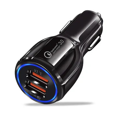 2 3 4 Port Multi USB Car Charger QC 3.0 Fast Adapter For Samsung IPhone Android • $3.55