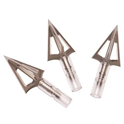 G5 OUTDOORS Montec 125 Grain Crossbow Fixed Broadheads 3-Pack (612) • $32.94