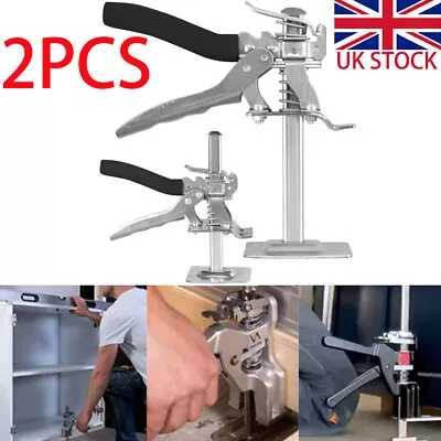 £14.29 • Buy 2X Labor Saving Arm Brick Lifter Hand Lifting Home Tool Door Cabinet Jack Clamp