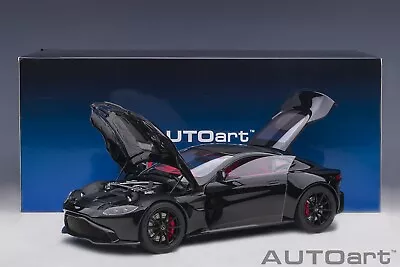 Autoart  Aston Martin Vantage 2019 Jet Black 1/18 Scale. New Release! • $204