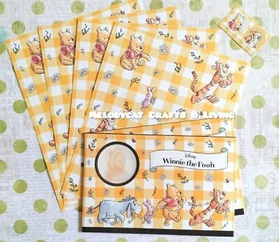 💕 8 Sheets 4 Env Disney Letter Writing Set Paper  Envelopes Winnie The Pooh • $10