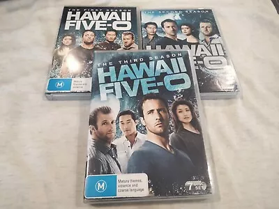 Hawaii Five 0 Season 1 2 3 DVD Region 4 Five-0 • $24.99