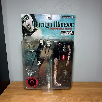 Marilyn Manson Disposable Teens Action Figure Fewture Toys Super Articulated NEW • $139.95