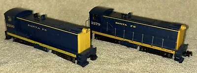 (2) TWO USED ATSF Santa Fe Baldwin S-12 HO ATHEARN Vintage Missing Handrails • $70