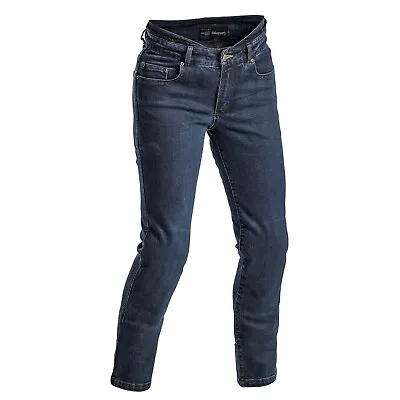 Halvarssons Jeans Rogen CE Stretch Denim Motorcycle Bike Ladies Trousers Blue  • £123.13