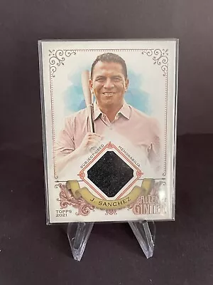 2021 Topps Allen & Ginter Jesse Sanchez Relic - MLB.com Reporter • $7