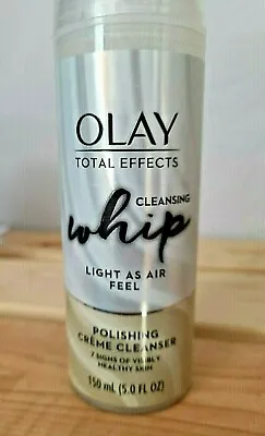 $8.25 • Buy Olay Total Effects 5 Fl. Oz. Cleansing Whip Facial Cleanser Light As Air Feel