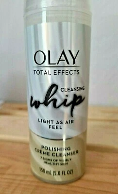 $8.25 • Buy Olay Total Effects 5 Fl. Oz. Cleansing Whip Facial Cleanser Light As Air Feel