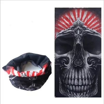 Skull Face Mask Bandana Scarf Headband Hairband Bike Cycling Fishing AUS Stock • $7.99