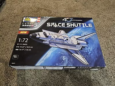 Revell 1/72 Space Shuttle 40th Anniversary Model Kit 05673 NISB New Sealed  • $29.99