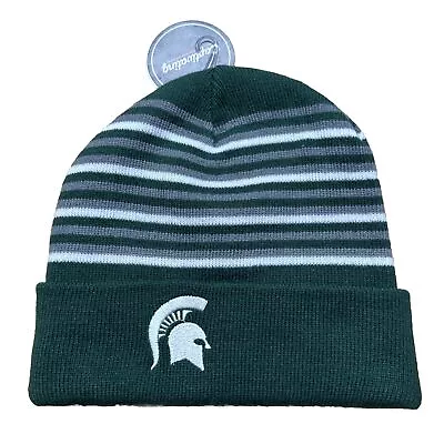 Michigan State Spartans Hat Cap Winter Beanie Green Captivating NCAA Adult • $15.99