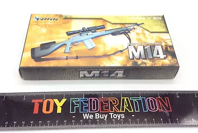 ZYToys Designated Marksman Rifle M14 For 1/6 Action Figure - ZY8029 • $19.99