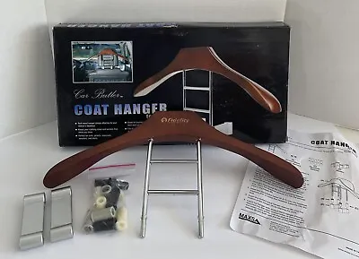 Car Butler Coat Hanger For Cars MAXSA Model 20020 Wood Metal In Box Fidelity • $29.08