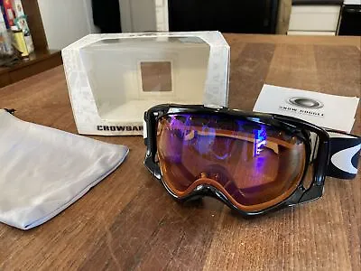 Oakley Crowbar Snow Jet Ski Goggles. High Intensity Persimmon Lens. In Open Box • $100