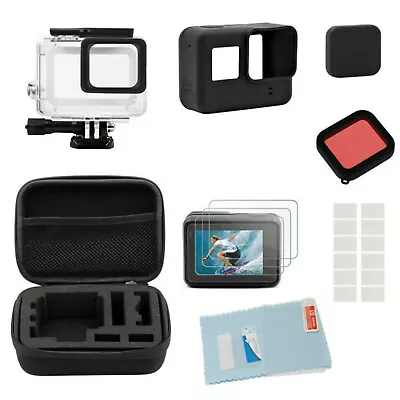 Waterproof Diving Case Lens Filter Storage Case Film Set For Gopro Hero 6 5 • $31.98