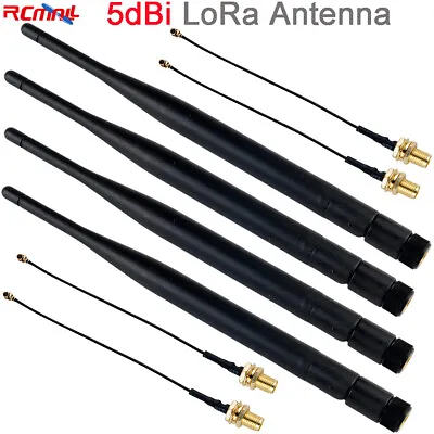 4pcs 868MHz 915MHz 5dBi LoRa Antenna SMA IPEX For Meshtastic LoRa 32 V3 LoRaWAN • $14.98
