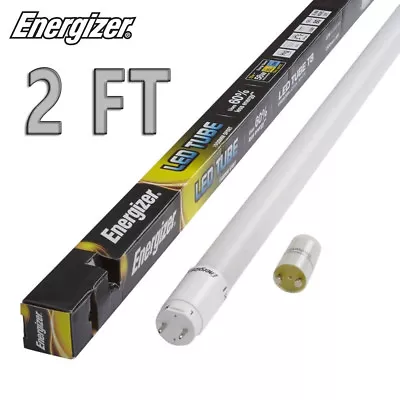 Energizer Hightech T8 Led Tube Light Fluorescent Replacement - 2ft - Day Light • £7.99