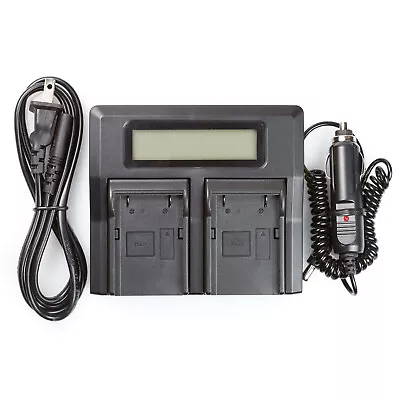 LCD Dual Rapid Battery Charger For Trimble EiDLi1 5700 5800 TSC1 R7 R8 GPS 38403 • $29.99