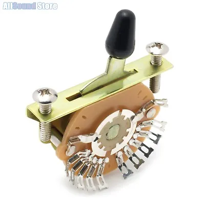 2-Pole Single Wafer 5-Way Super Switch For Stratocaster Tele Guitar • $17.99