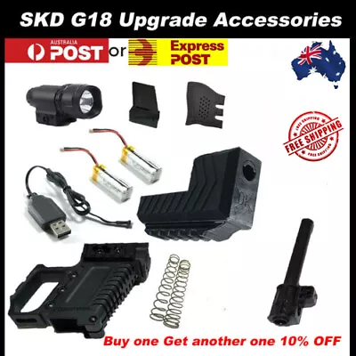 Upgrade Metal Barrel Plunger SKD G18 Parts Mag Hopup Gear Set Gel Blaster Toy AU • $34.95