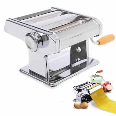 1X Pasta Noodle Maker Machine Cutter For Fresh Spaghetti 6 Thickness Settings AU • $24.99