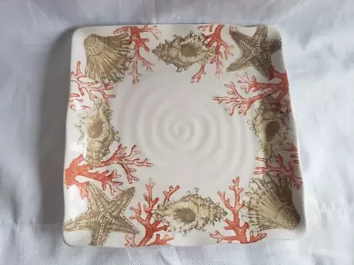 Maxcera Coral Garland Dinner Plate 11 Inch • $30