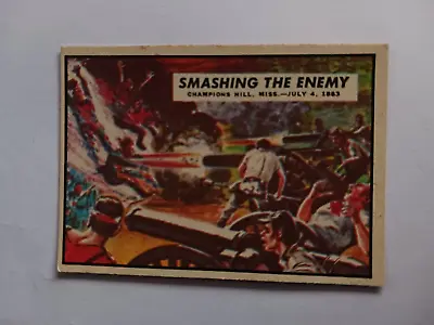 A&BC American Civil War Bubble Gum Trading Cards No 48 1966 • £2