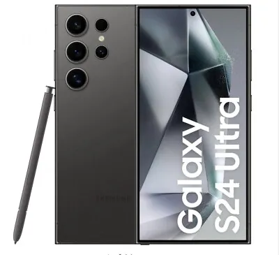 Samsung Galaxy S24 Ultra - 256GB - Titanium Black (Brand New Sealed) AU Stock. • $1779