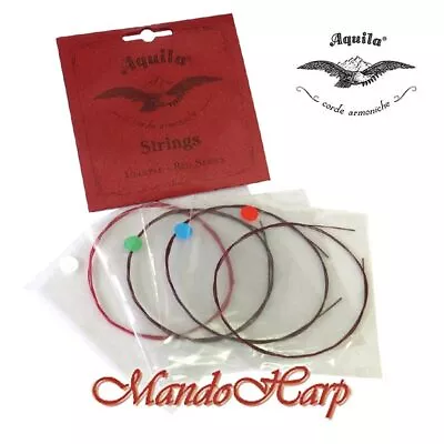 $16.95 • Buy Ukulele Strings - Aquila 88U Tenor - Wound Low G, Red Series® - NEW