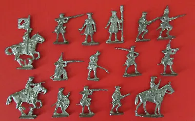 “Musket Ball” Molded Revolutionary War Toy Soldiers Lot Of 15 • $65
