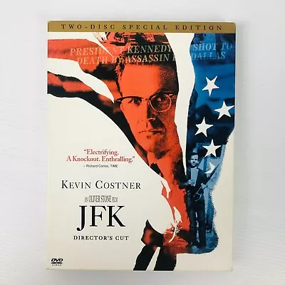 JFK [Director's Cut - Special Edition] (DVD) Kevin Costner - Region 1 • $19.96