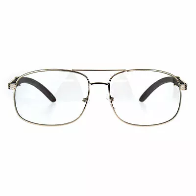 Mens Rectangular Art Nouveau Oversize OG Luxury Eye Glasses • $24.56