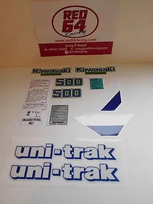 Kawasaki KX 500  1986 Full Decal Set Vintage Motocross Evo Stickers • £58