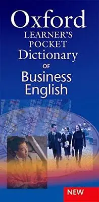 £6 • Buy Oxford Learner's Pocket Dictionary Of Business English: Essential Business Vocab