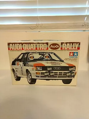 Tamiya Audi Quattro Rally Car 1/24 Scale Model NIB  • $49.99