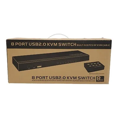 MT-VIKI 8 Port USB 2.0 KVM Switch 801UK-L • $79.60