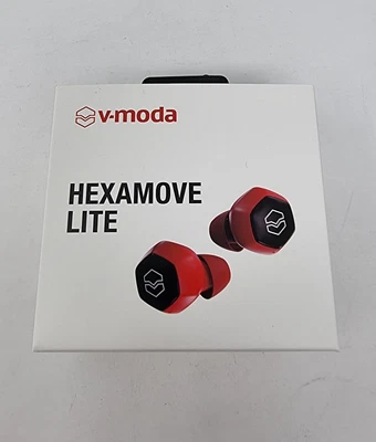 $35 • Buy V-MODA Hexamove Lite Wireless Earbuds - RED