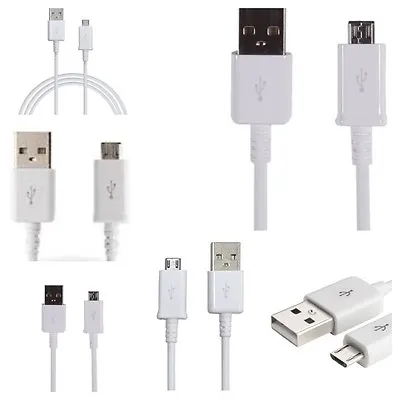 Replacement Charging Cable Strong Heavy Duty Micro Usb Data Sync Charge Long Usb • £3.95