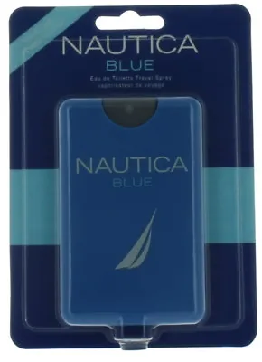 Nautica Blue By Nautica For Men Mini EDT Cologne Spray 0.67oz NIB • $8.63