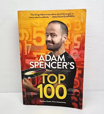 Adam Spencer's Top 100 Numbers Puzzles Trivia Awesomeness (Paperback 2018) • $18.52