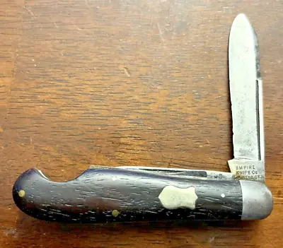 Empire Knife Co. Winsted CT Easy Open Vintage 2 Blade Pocket Knife (219) • $87.99